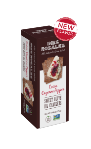 new flavor cocoa cayenne pepper crackers