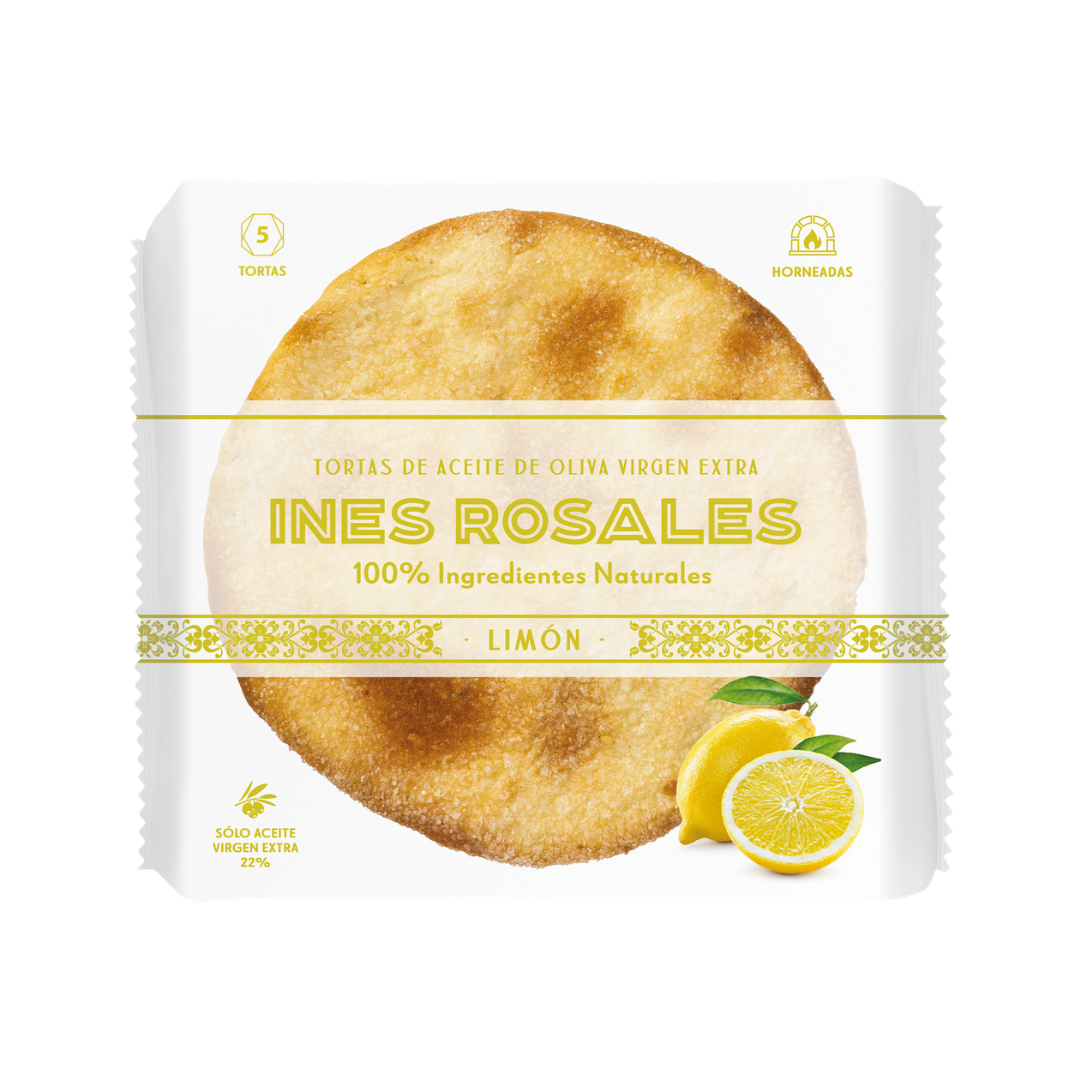 tortas de aceite Inés Rosales con limón