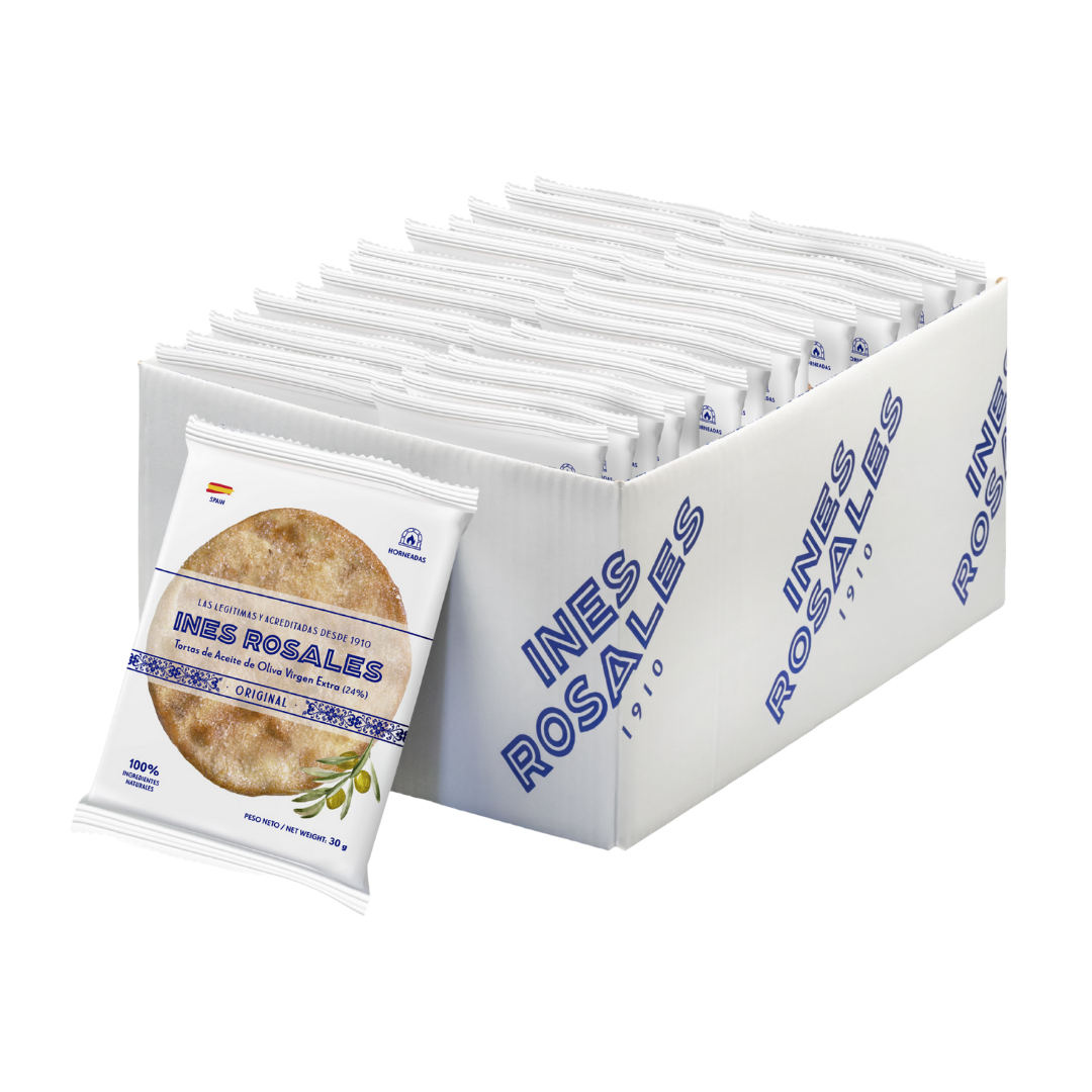 caja de 60 paquetes de tortas de aceite original unitaria