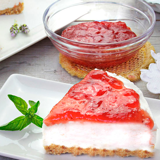 Tarta de queso sin horno