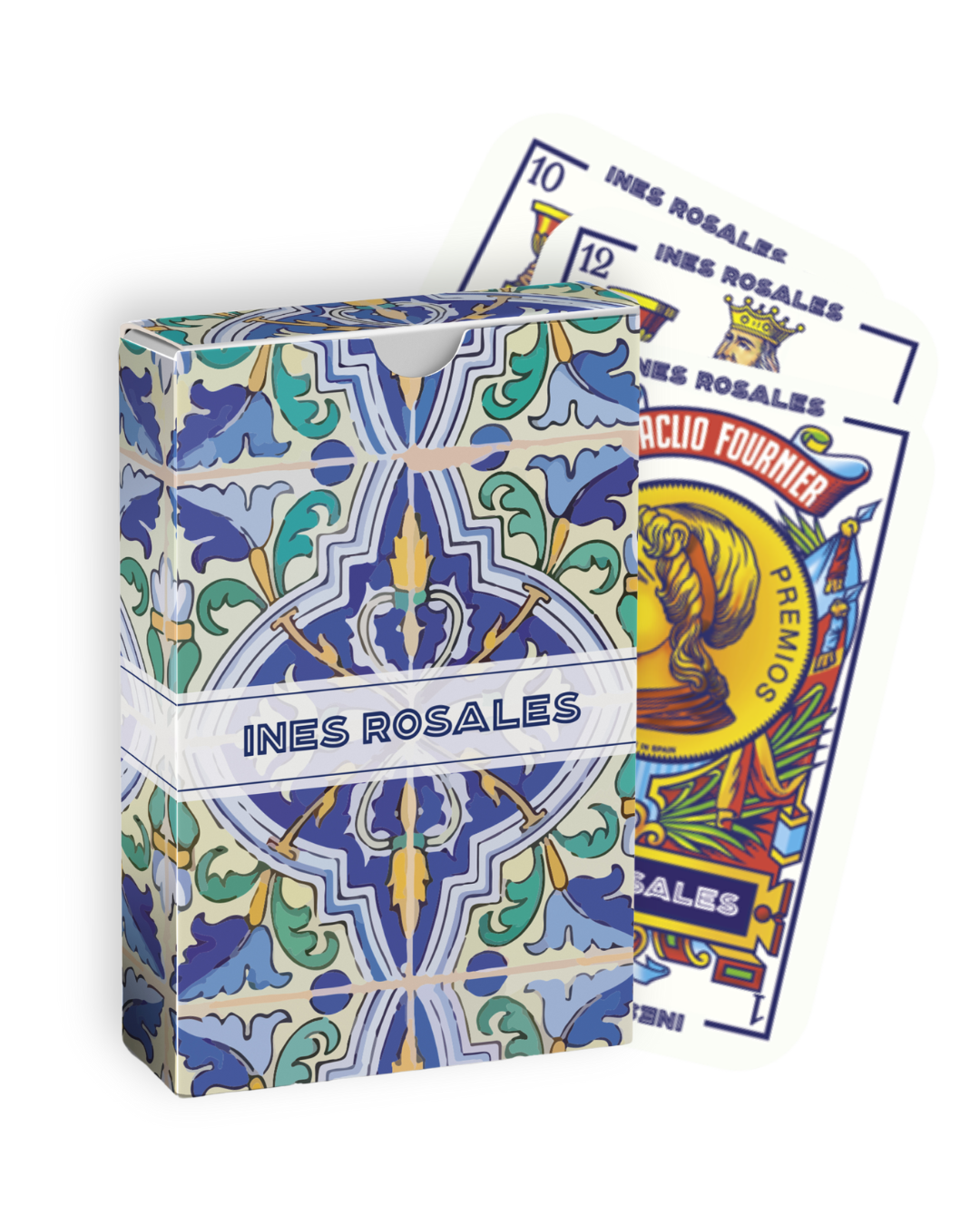 Baraja de cartas española de Inés Rosales by Fournier
