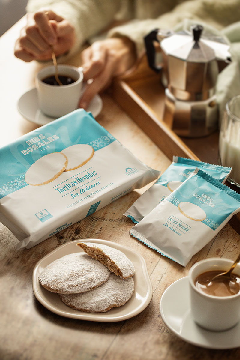 tortitas nevadas sin azúcares añadidos